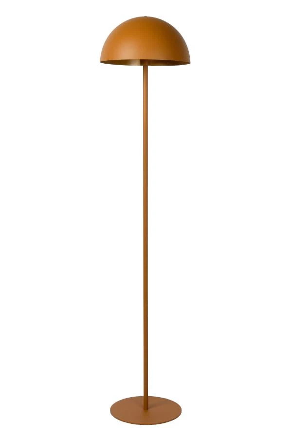 Lucide SIEMON - Floor lamp - Ø 35 cm - 1xE27 - Ocher Yellow - off